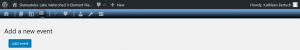Image of site administration navigation menu for an editor